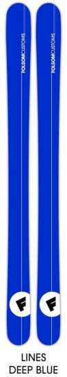 lines deep blue