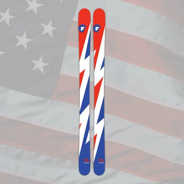Folsom TRN TEK | Custom Straight Skis, 80's Skis, Throwback Skis