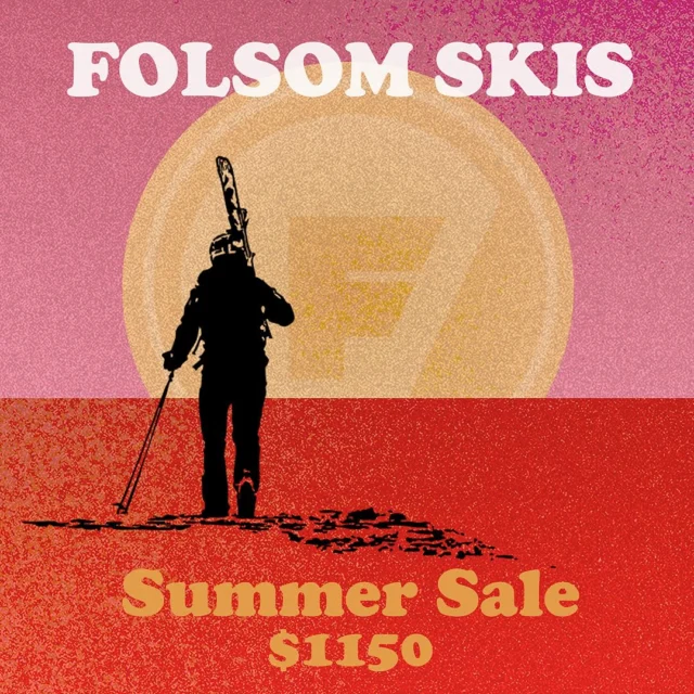 スキー FOLSOM CUSTOMS RAPTURE 186cm Folsom Rapture Ski | Handmade Custom Powder Skis
