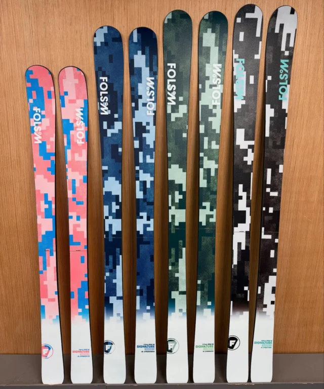 スキー FOLSOM CUSTOMS RAPTURE 186cm Folsom Rapture Ski | Handmade Custom Powder Skis