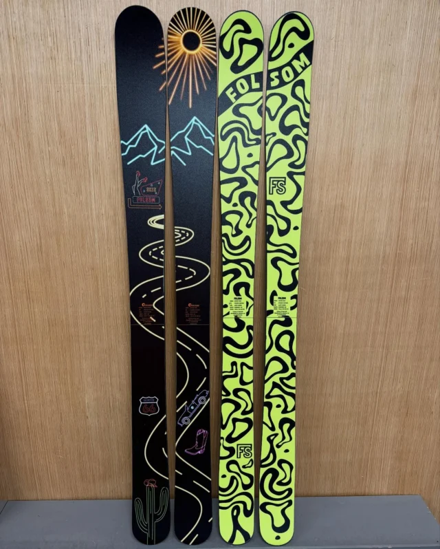 Folsom Rapture Ski | Handmade Custom Powder Skis